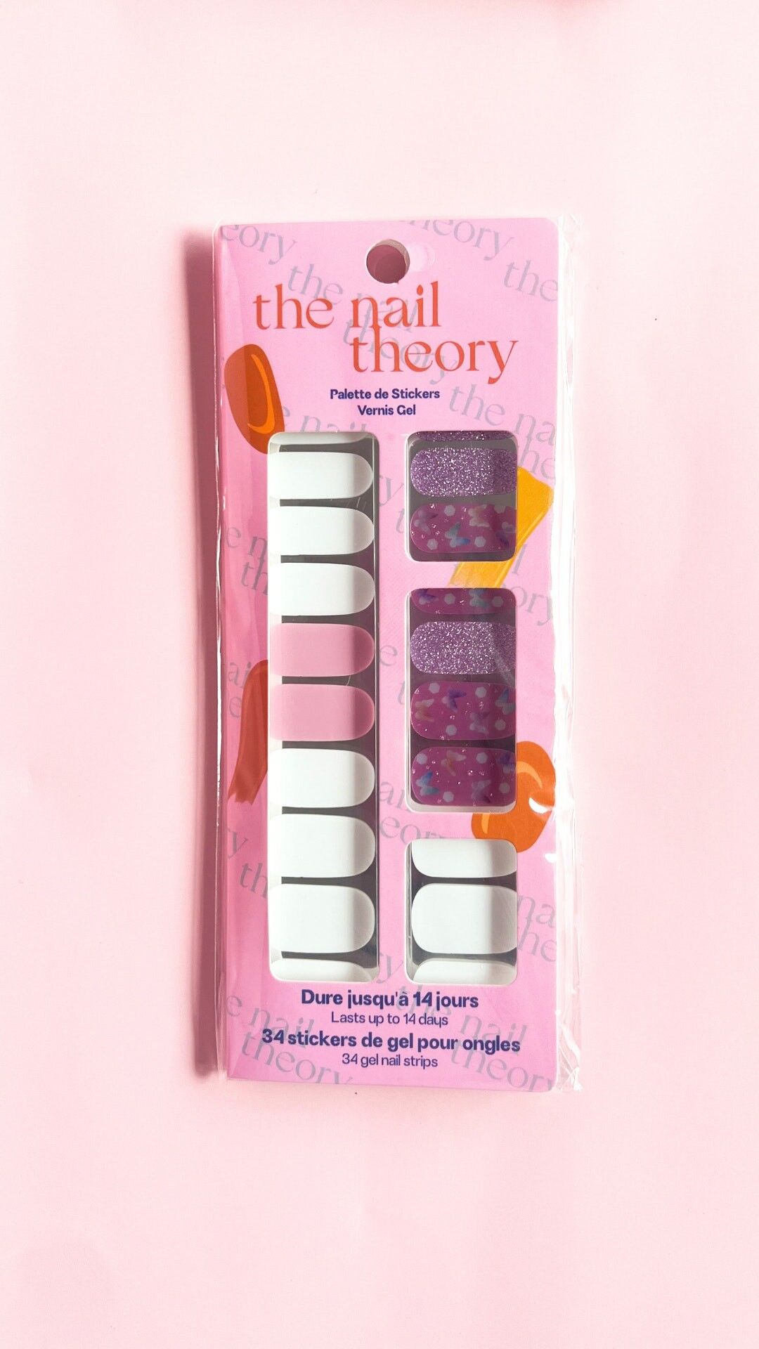 34 pegatinas de esmalte de uñas Garden of Love - Pegatinas para uñas