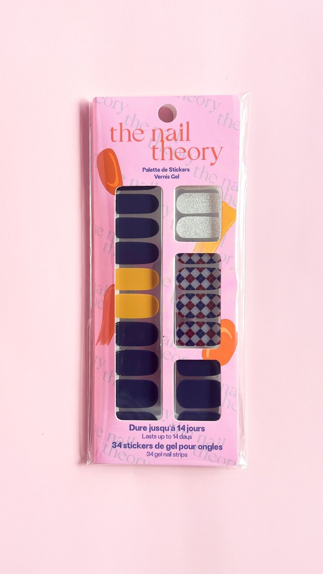 34 pegatinas de esmalte de uñas Starlit Soirée - Pegatinas de uñas