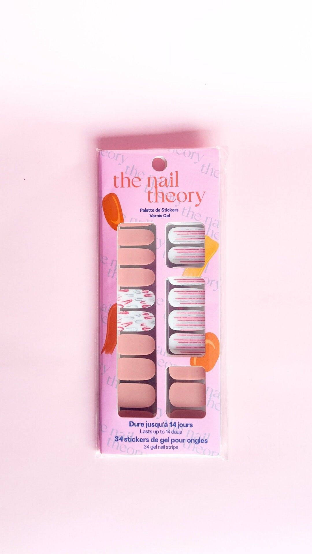 34 pegatinas de esmalte de uñas Sweet Serenade - Pegatinas de uñas