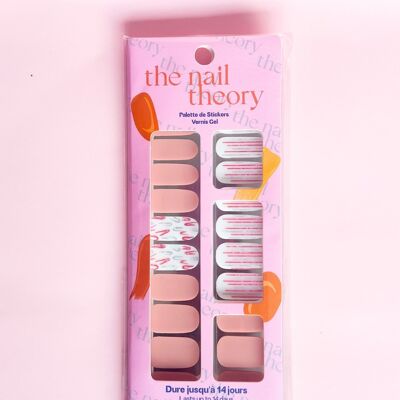34 Sweet Serenade nail polish stickers - Nail stickers