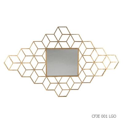 SPECCHIO DIAMANTATO OTTICO F.J GOLD GM