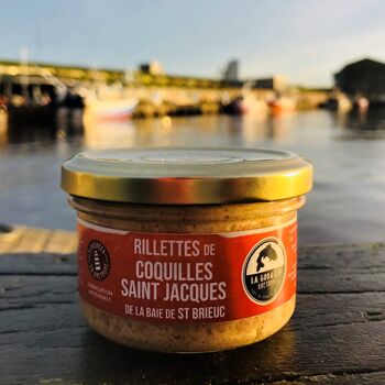 Meilleure vente : Rillettes de Coquilles st Jacques de la baie de St Brieuc