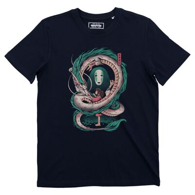 Haku Girl and Dragon T-Shirt - Japan Graphic Tee