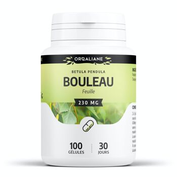 Bouleau - 230 mg - 100 gélules 1