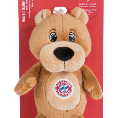 Boîte à musique FC BAYERN MÜNCHEN Ours Berni 18cm