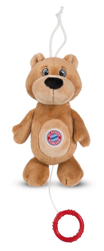 Boîte à musique FC BAYERN MÜNCHEN Ours Berni 18cm 6