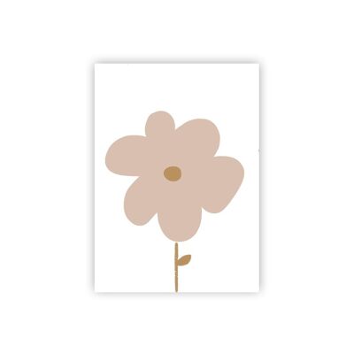 Poster Blume, glückliche Tage