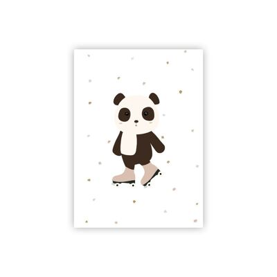 Póster Panda, Días Felices