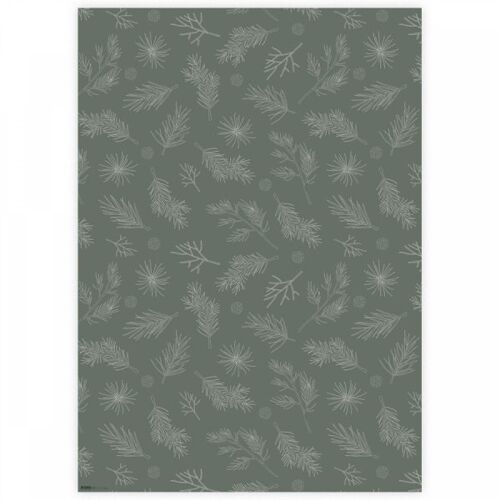 Gift wrapping paper, Foliage