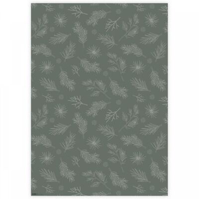 Gift wrapping paper, Foliage