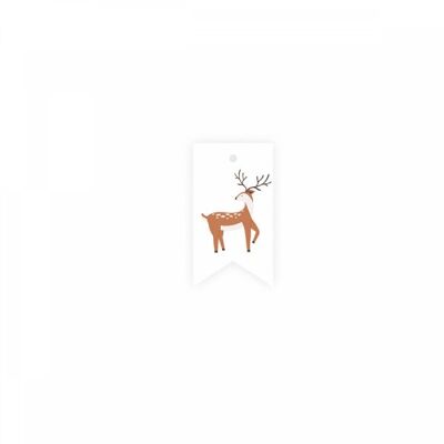Gift tag, Deer, Magic Forest