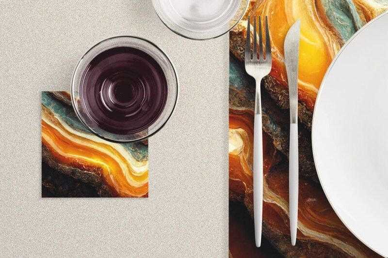 Filomena bajo vidrio