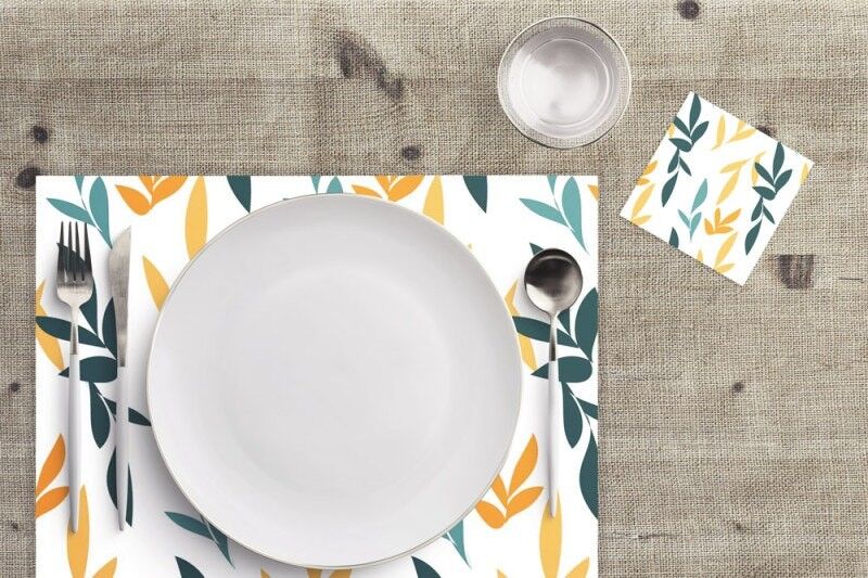 Mantel individual Apolline