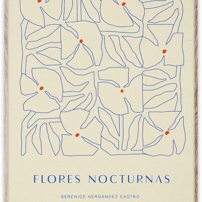 Art print Flores Nocturnas 01