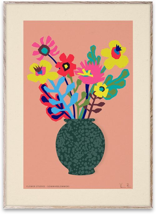 Art print Flower Studies 02 (Sommar)