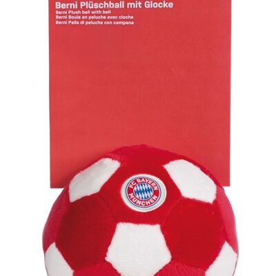 Pelota de peluche con campana FC BAYERN MÜNCHEN 12cm