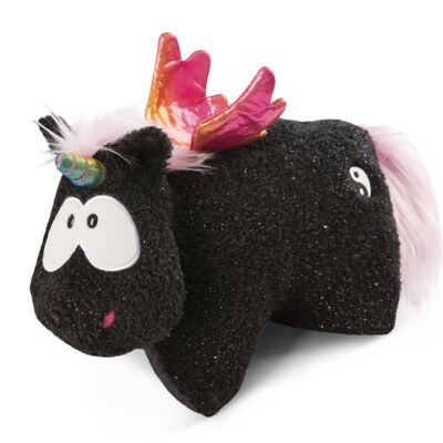 Peluche coussin licorne Rainbow Yin 40x30cm