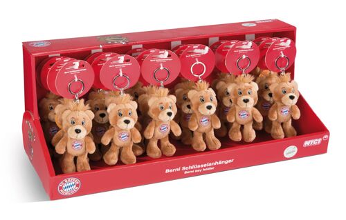 Schlüsselanhänger FC BAYERN MÜNCHEN Bär Berni 10cm