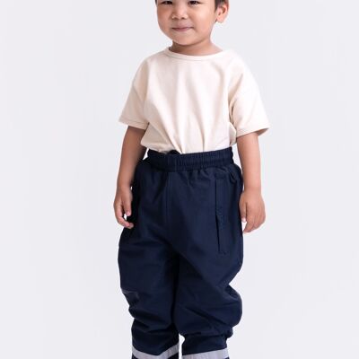 breathable rain pants - navy blue