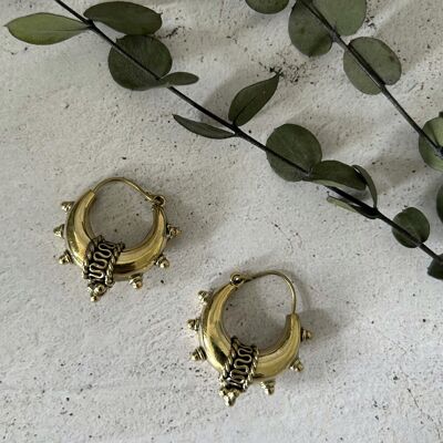 Chunky Town Hoop Earrings