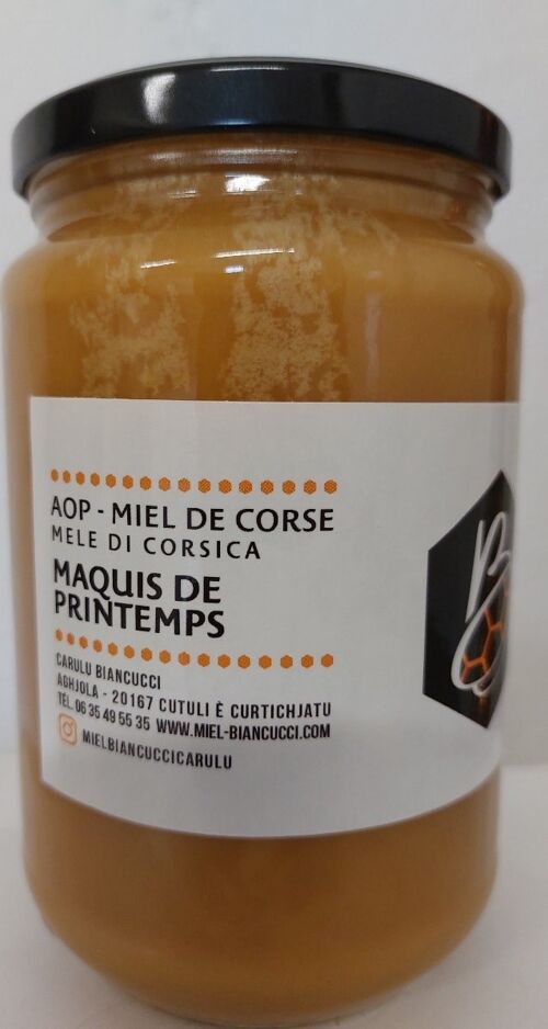 Miel du maquis de printemps - Miel AOP de Corse - Mele di Corsica