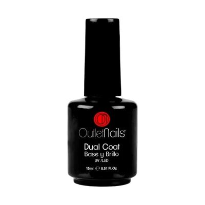 Outlet Nails | Dual Coat – Base and Top Coat – 15ml