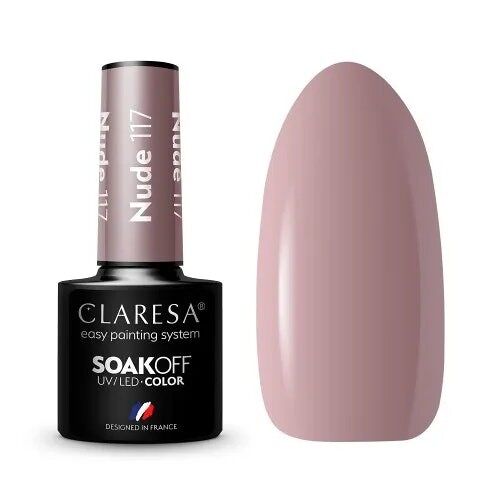 Claresa | Vernis semi-permanent Nude n°117 – 5ml