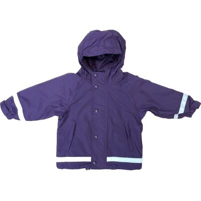 breathable rain jacket - 100% waterproof - berry