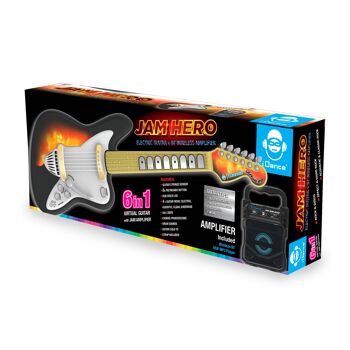 GUITARE ÉLECTRIQUE AVEC AMPLIFICATEUR JAM HERO 2