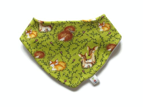 Sleeping Animals Dribble Bib