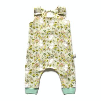 Combi-short en jersey de coton biologique Summer Meadow 1