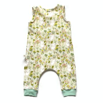 Combi-short en jersey de coton biologique Summer Meadow 2