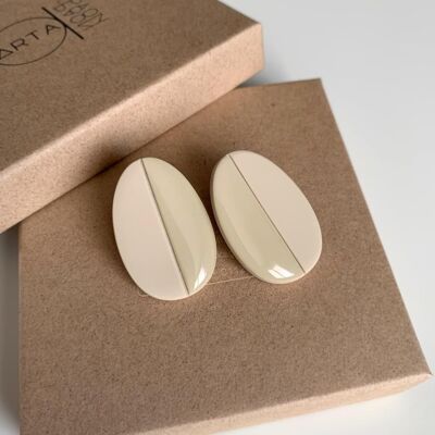 Isa earrings - Sand