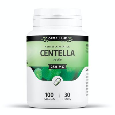 Centella - 250mg - 100 cápsulas