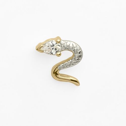 Boucle d'oreille Serpent Nahesa