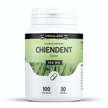 Chiendent - 190 mg - 100 gélules 1