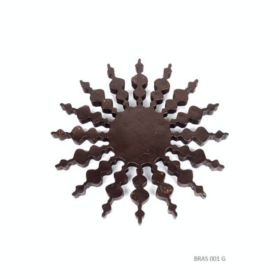 CENTER TABLE BRONZE SUN GM