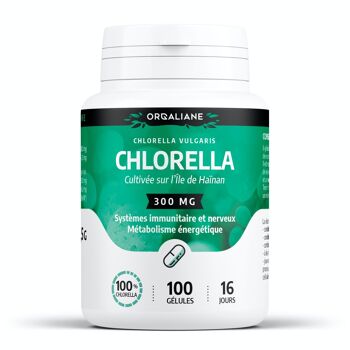 Chlorelle - 300 mg - 100 gélules 1