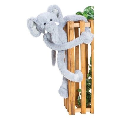 Peluche Éléphant Bébé Et Longs Bras 45 Cm