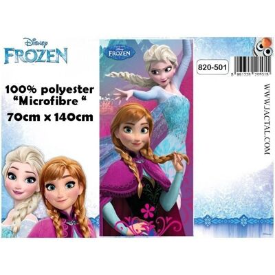 Serviette Plage Micro 70x140 Frozen