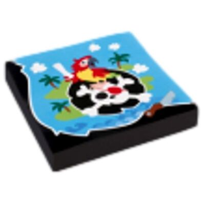 20 Serviettes Pirate 33 X 33 Cm