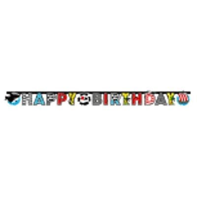 Guirlande Lettres En Papier Happy Birthday