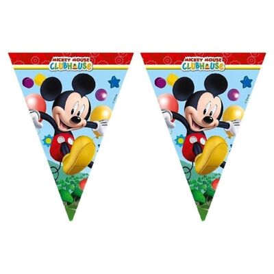 Mickey Guirlande Drapeaux 230Cm