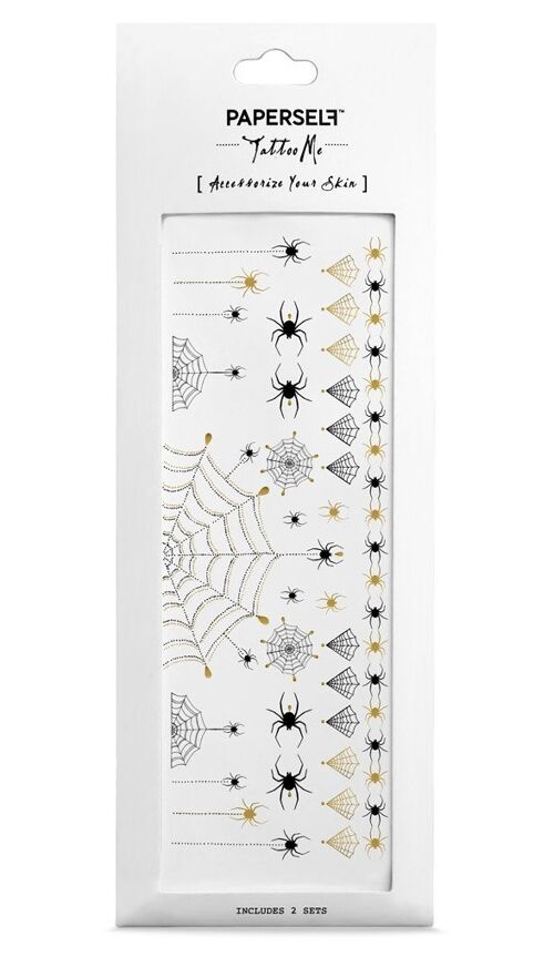 Halloween Spider Temporary Tattoo