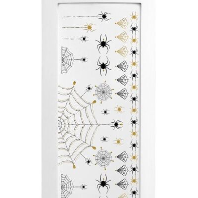 Halloween Spider Temporary Tattoo