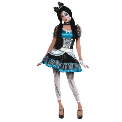 Girl's Costume Shaattered Doll 10 - 12