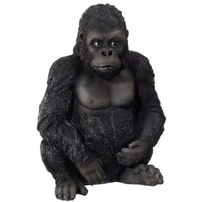 Décoration Gorille résine 30x22cm
