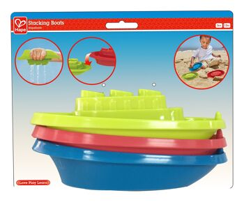 Hape - Jeu de plage - Bateaux de place et de bain 1