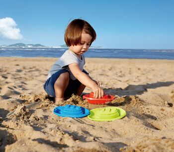 Hape - Jeu de plage - Bateaux de place et de bain 3