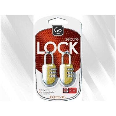 No Key Padlocks (Twin Pack)